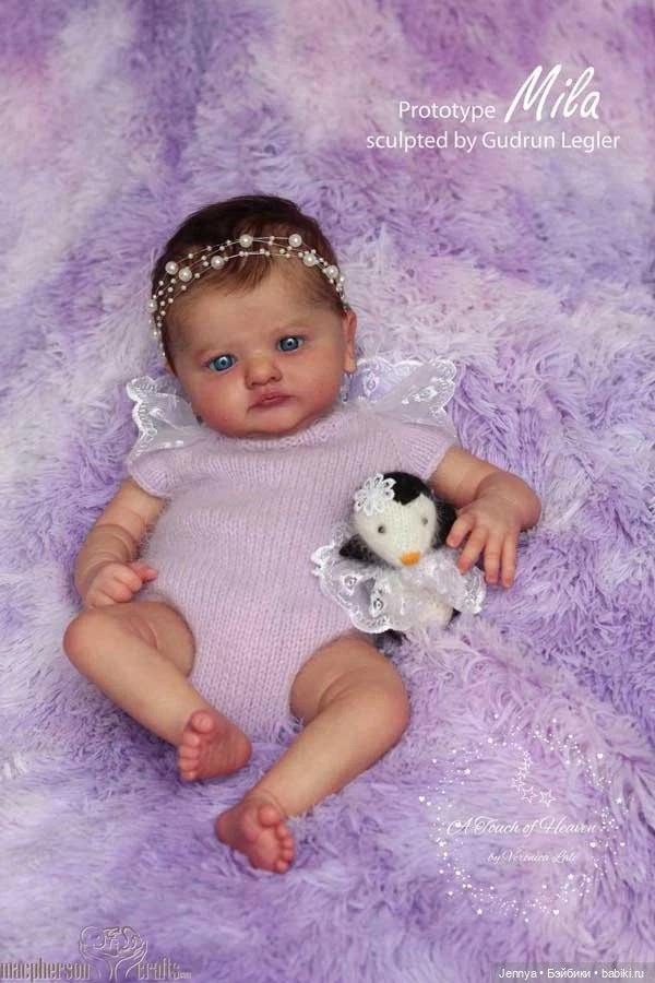 Mila by Gudrun Legler 🌸 — Молды и прототипы Реборн (Reborn): новинки (фото 3)