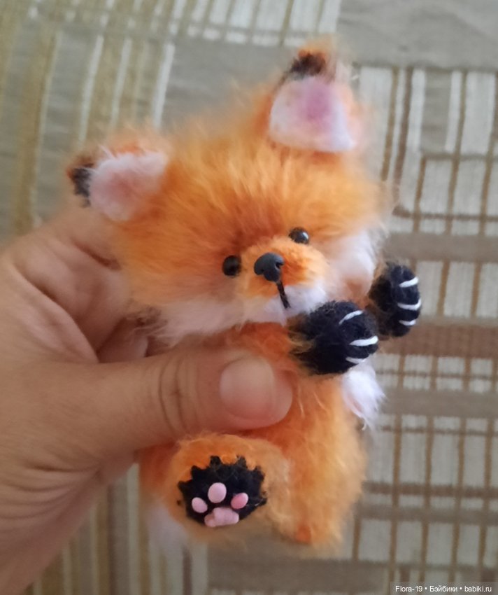 Лисенок — Вязаные игрушки и амигуруми: крючком (фото 3)