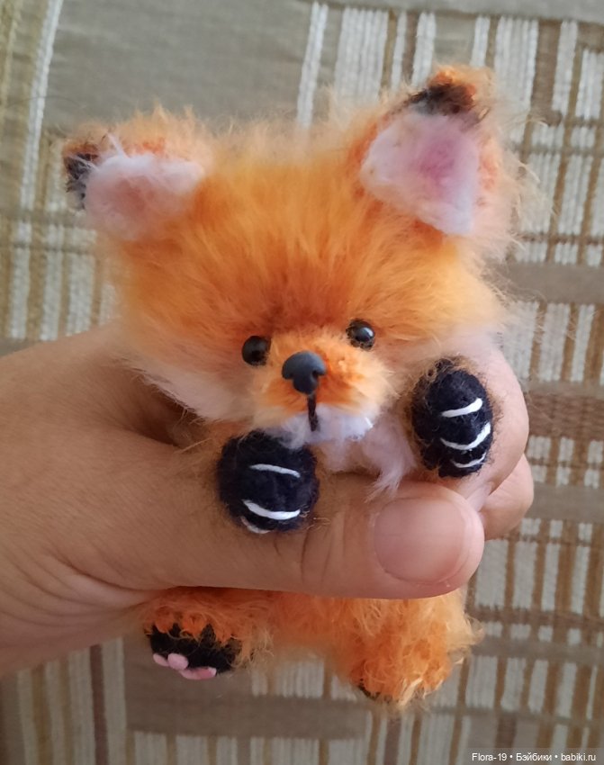 Лисенок — Вязаные игрушки и амигуруми: крючком