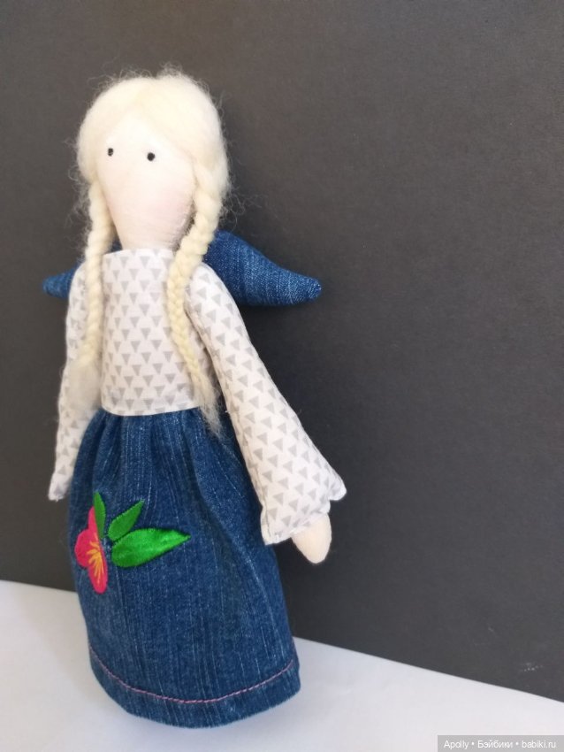 Феечка Саша — Авторские текстильные куклы: Вальдорфские (фото 4)