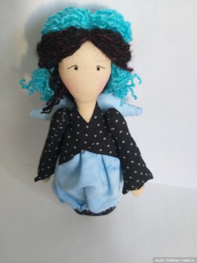 Феечка Дня и ночи — Авторские текстильные куклы: Вальдорфские (фото 9)