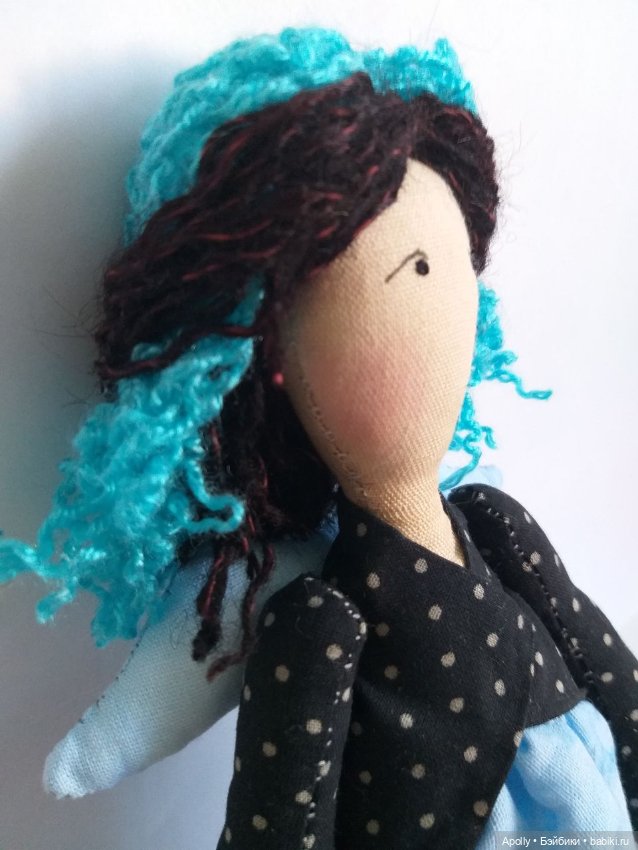 Феечка Дня и ночи — Авторские текстильные куклы: Вальдорфские (фото 6)