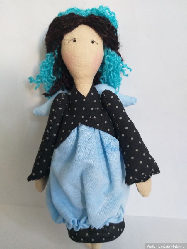 Феечка Дня и ночи — Авторские текстильные куклы: Вальдорфские (фото 10)