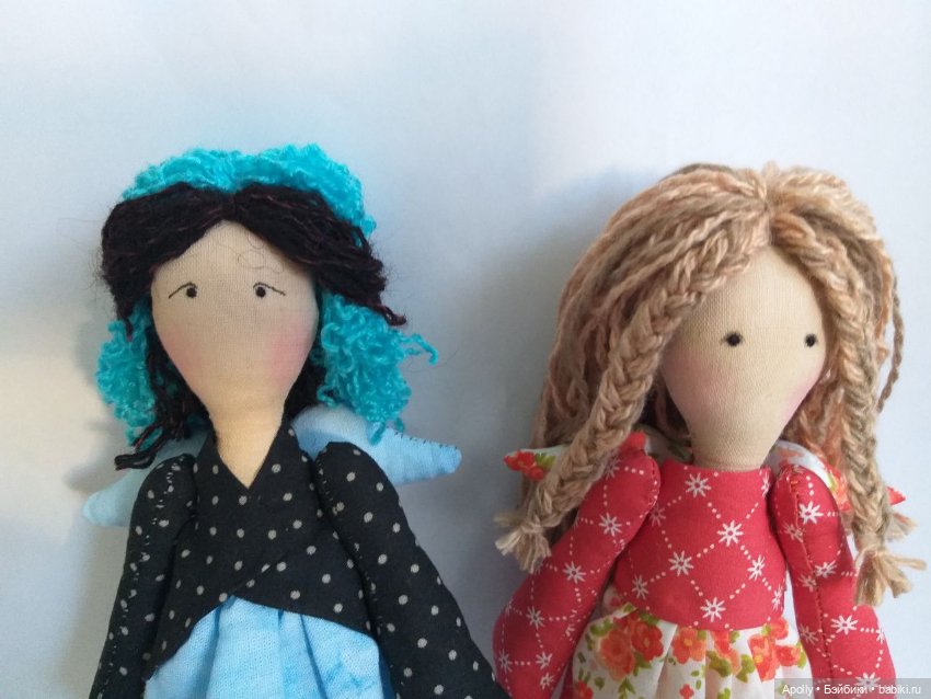Феечка Алёна — Авторские текстильные куклы: Вальдорфские (фото 10)