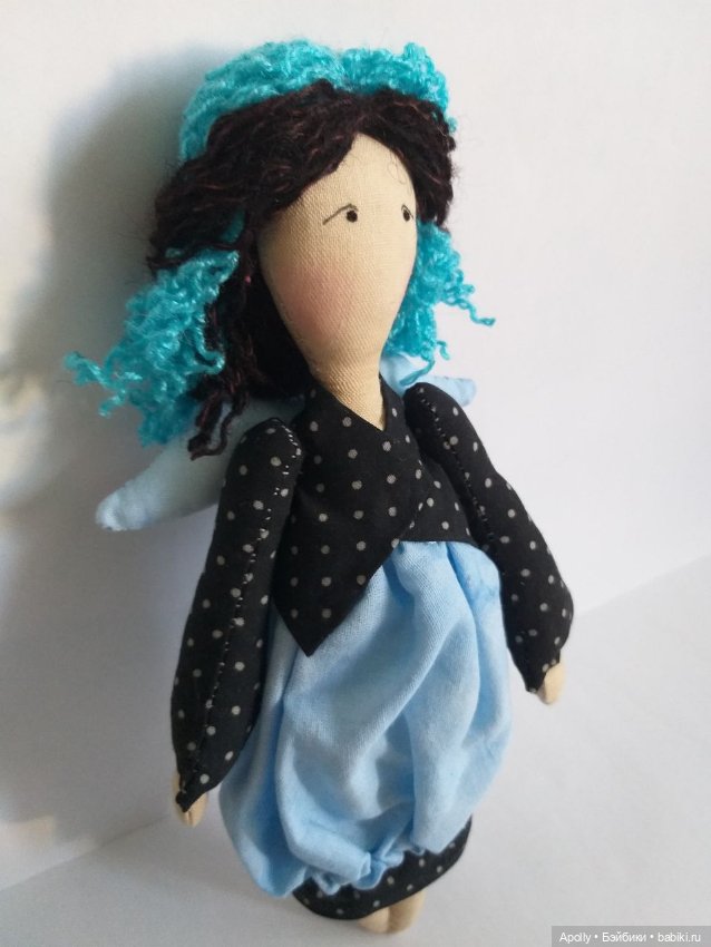 Феечка Дня и ночи — Авторские текстильные куклы: Вальдорфские (фото 5)