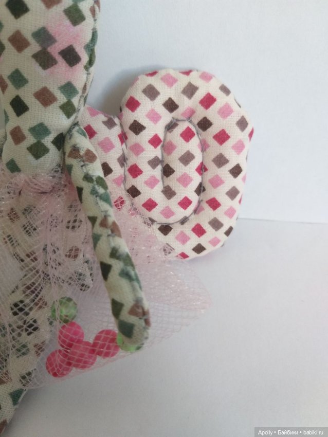 Улитка в клетку — Текстильные игрушки и примитивы: кофейные (фото 4)