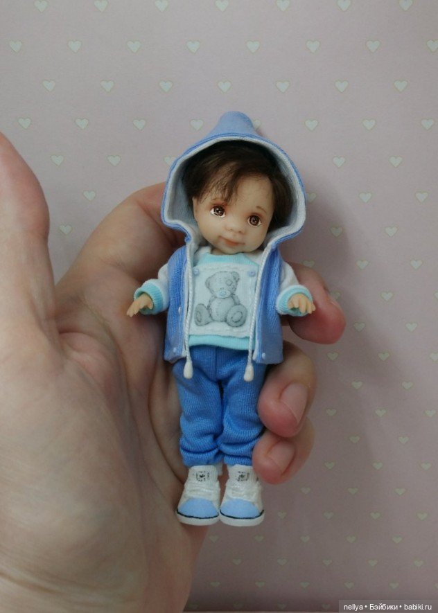 Кнопик — Лепка авторских кукол: полимерная глина (фото 6)