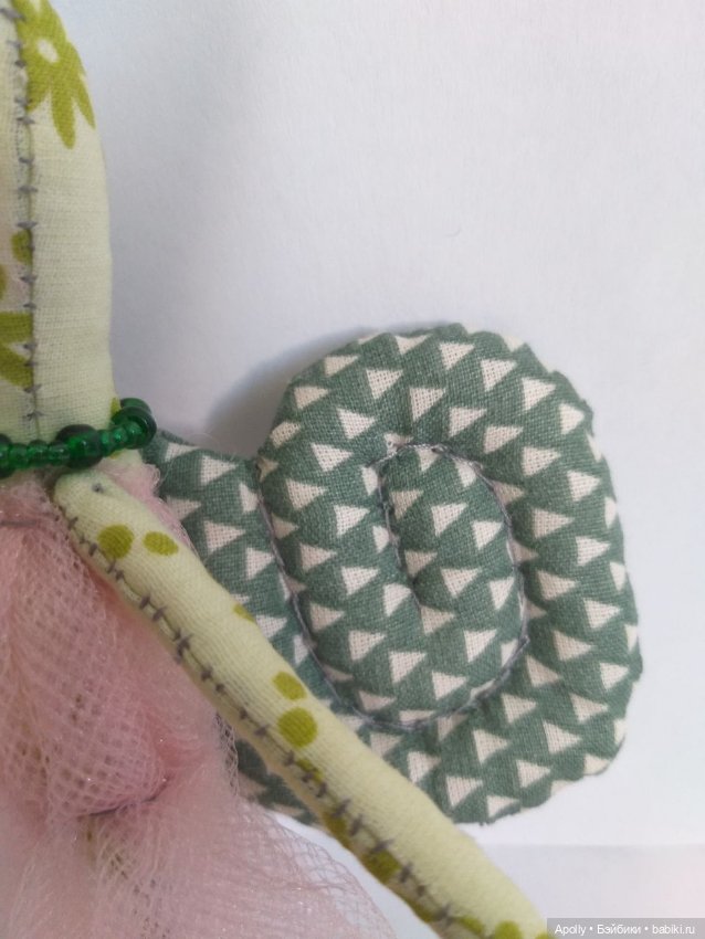 Улиточка Ромашка — Текстильные игрушки и примитивы: кофейные (фото 5)