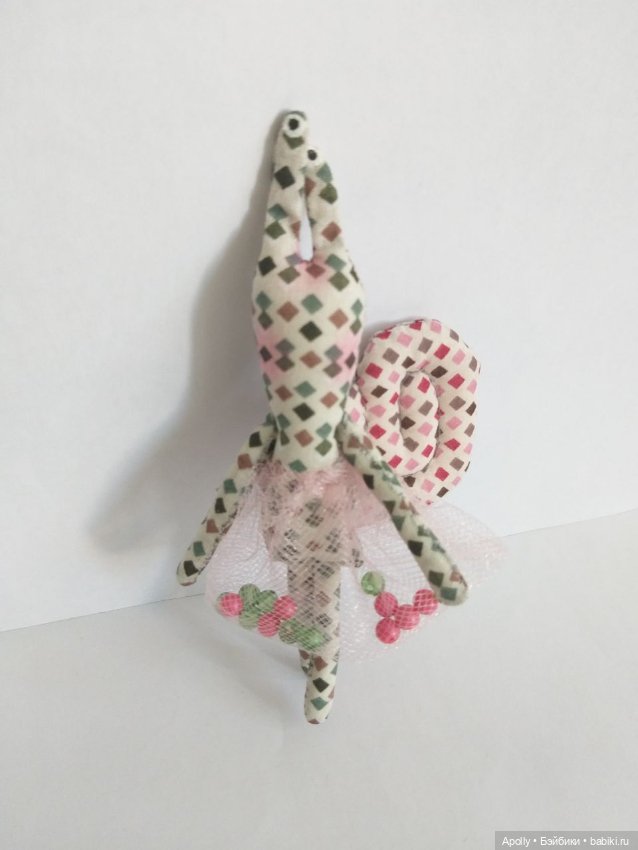 Улитка в клетку — Текстильные игрушки и примитивы: кофейные (фото 6)