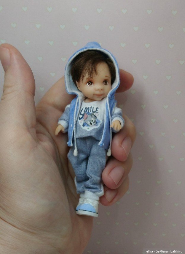 Кнопик — Лепка авторских кукол: полимерная глина (фото 5)