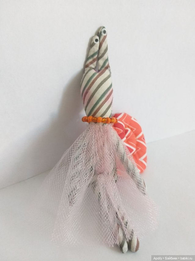 Улиточка Листочек — Текстильные игрушки и примитивы: кофейные (фото 4)