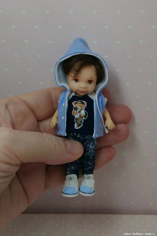 Кнопик — Лепка авторских кукол: полимерная глина