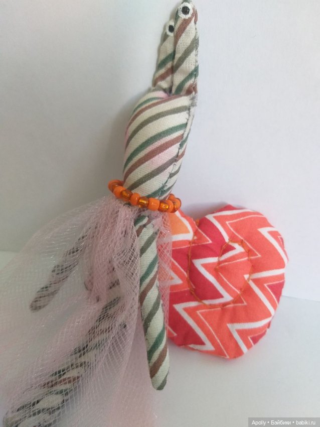 Улиточка Листочек — Текстильные игрушки и примитивы: кофейные (фото 10)