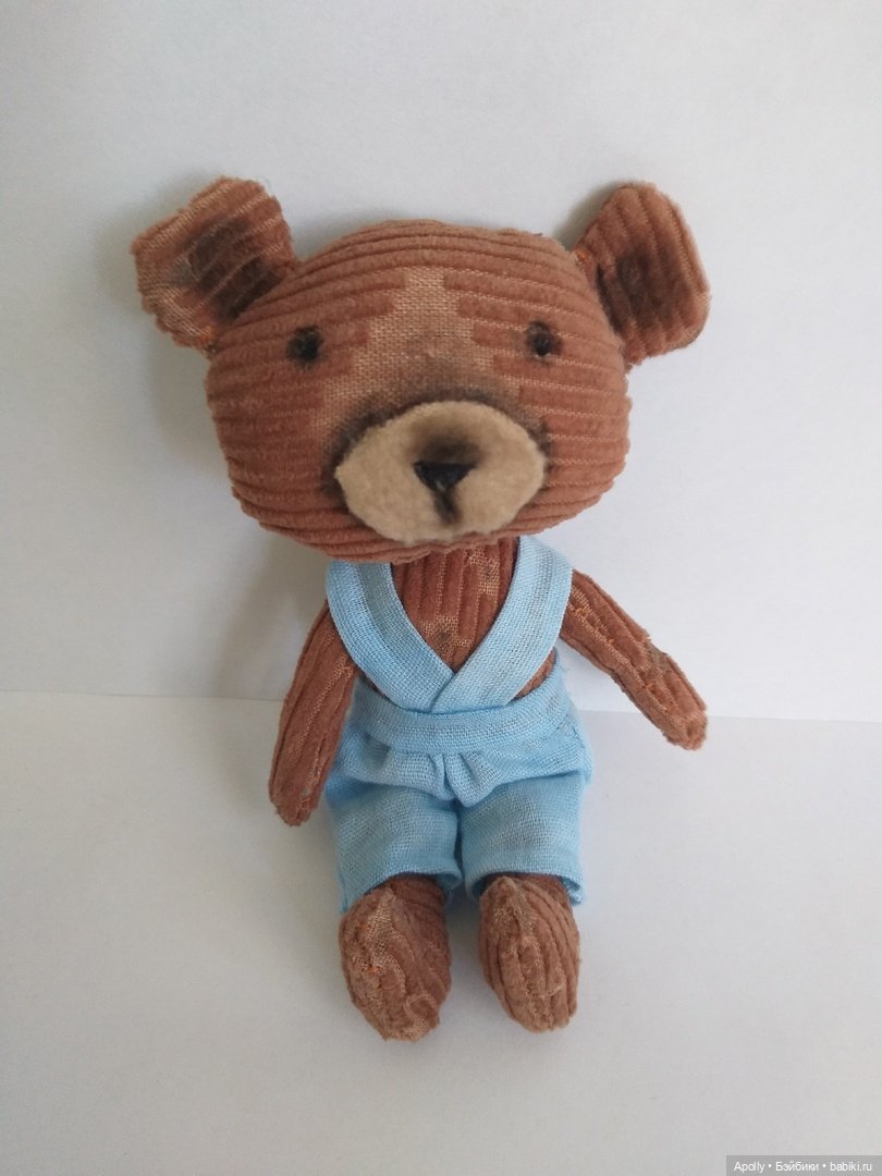 Мишутка — Текстильные игрушки и примитивы: кофейные (фото 2)