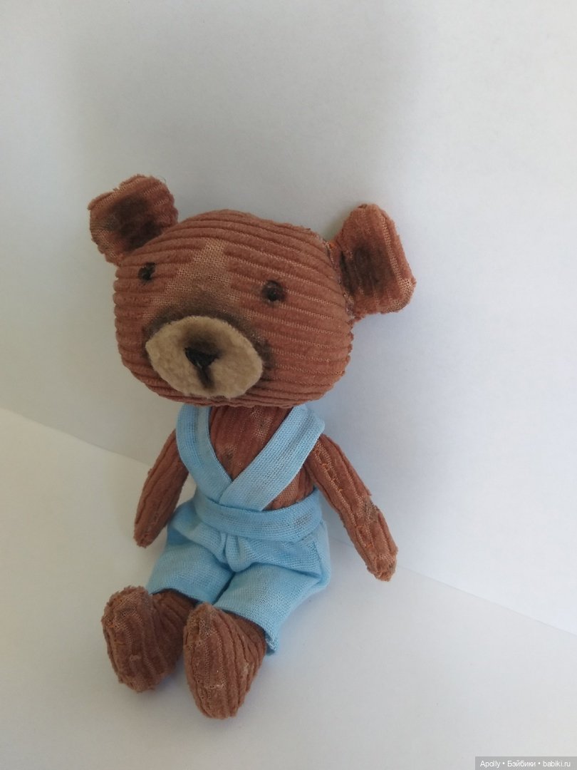 Мишутка — Текстильные игрушки и примитивы: кофейные (фото 4)