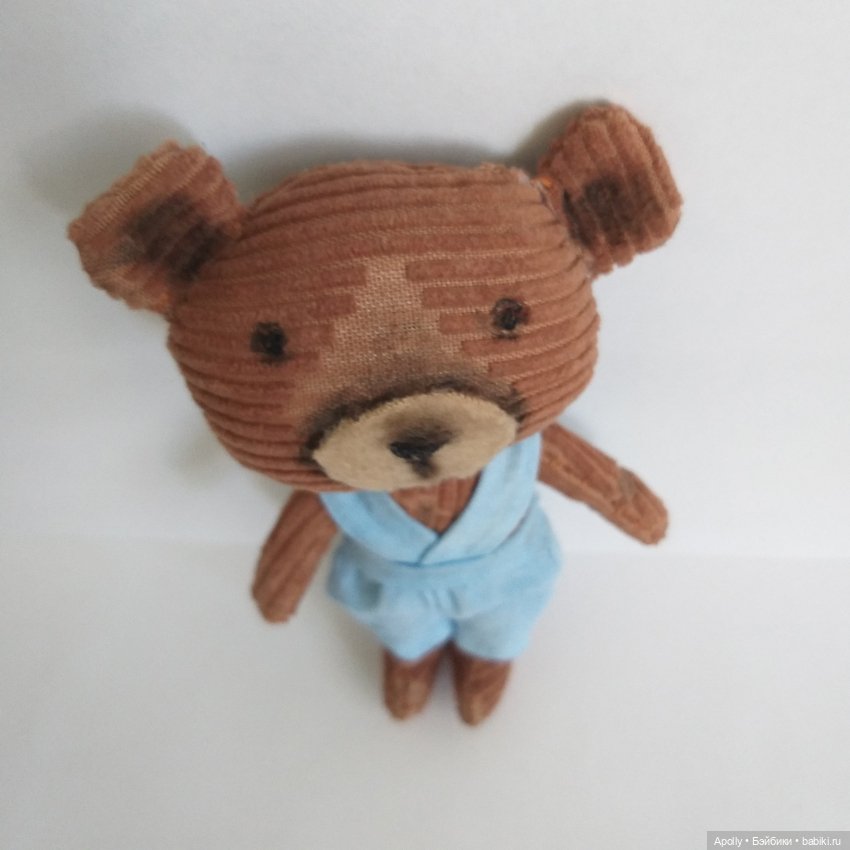 Мишутка — Текстильные игрушки и примитивы: кофейные