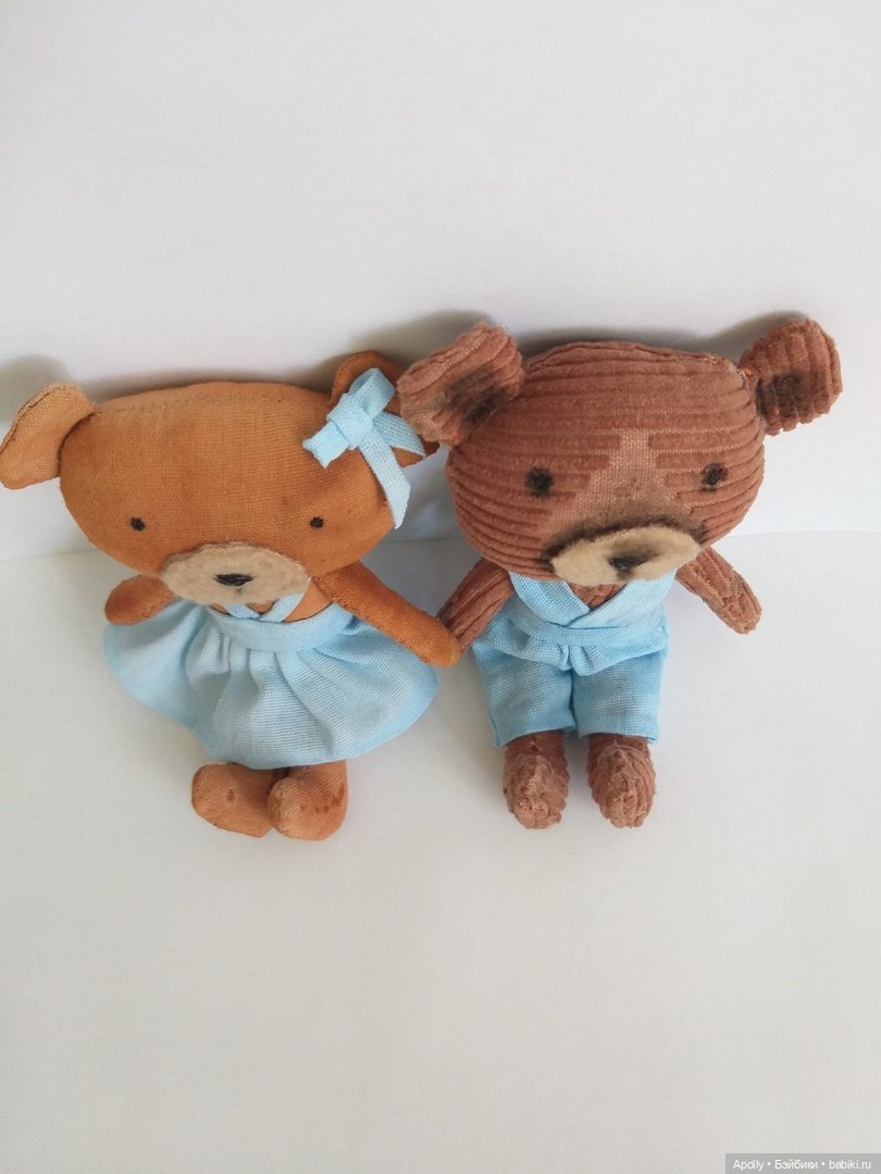 Мишутка — Текстильные игрушки и примитивы: кофейные