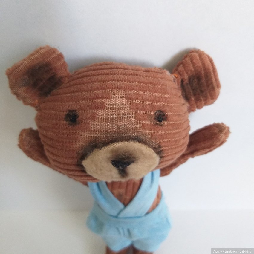 Мишутка — Текстильные игрушки и примитивы: кофейные (фото 7)