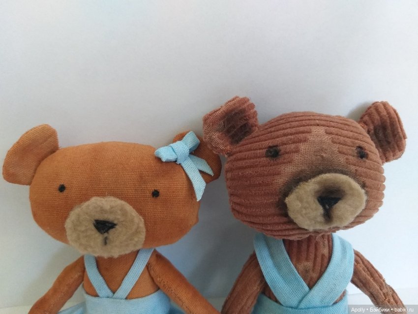 Мишутка — Текстильные игрушки и примитивы: кофейные