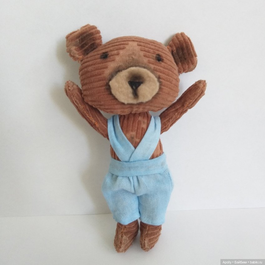 Мишутка — Текстильные игрушки и примитивы: кофейные (фото 10)