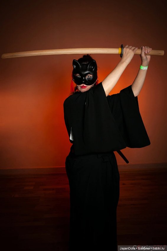 Позирование в кимоно на выставке "Япония. Куклы, сказки и легенды" (фото 2)