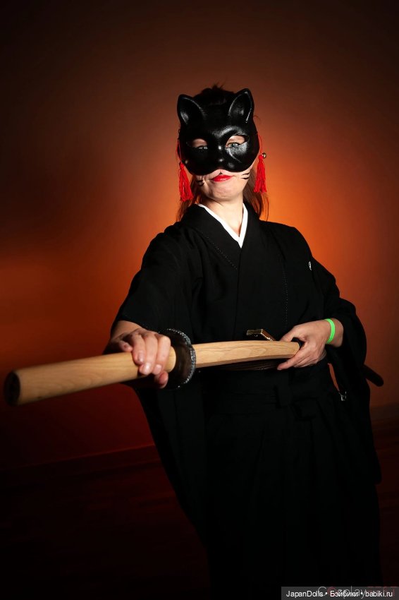 Позирование в кимоно на выставке "Япония. Куклы, сказки и легенды" (фото 5)