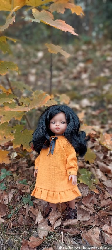 Кусочек октября — Куклы Paola Reina (Паола Рейна): новинки (фото 6)