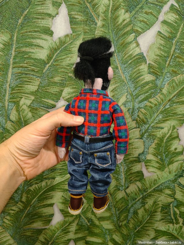 Грэг-лесоруб — Авторские текстильные куклы: Вальдорфские (фото 6)