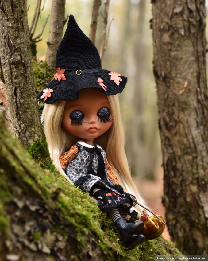 Нелли - маленькая ведьма — Куклы Blythe (Блайз) ООАК: кастом (фото 7)