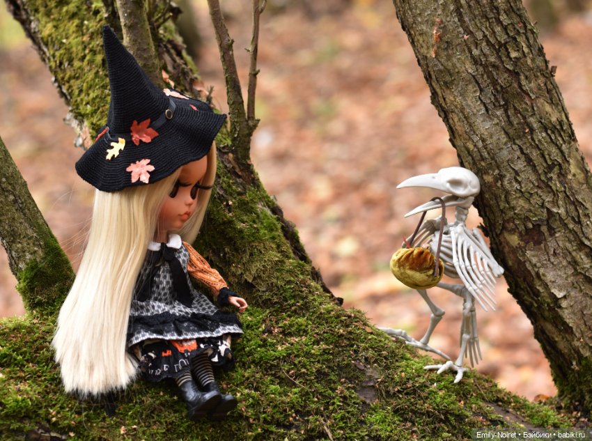 Нелли - маленькая ведьма — Куклы Blythe (Блайз) ООАК: кастом (фото 8)
