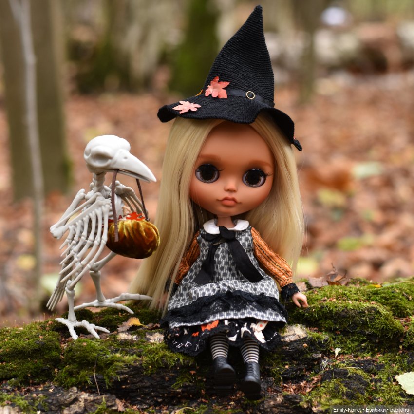 Нелли - маленькая ведьма — Куклы Blythe (Блайз) ООАК: кастом (фото 5)