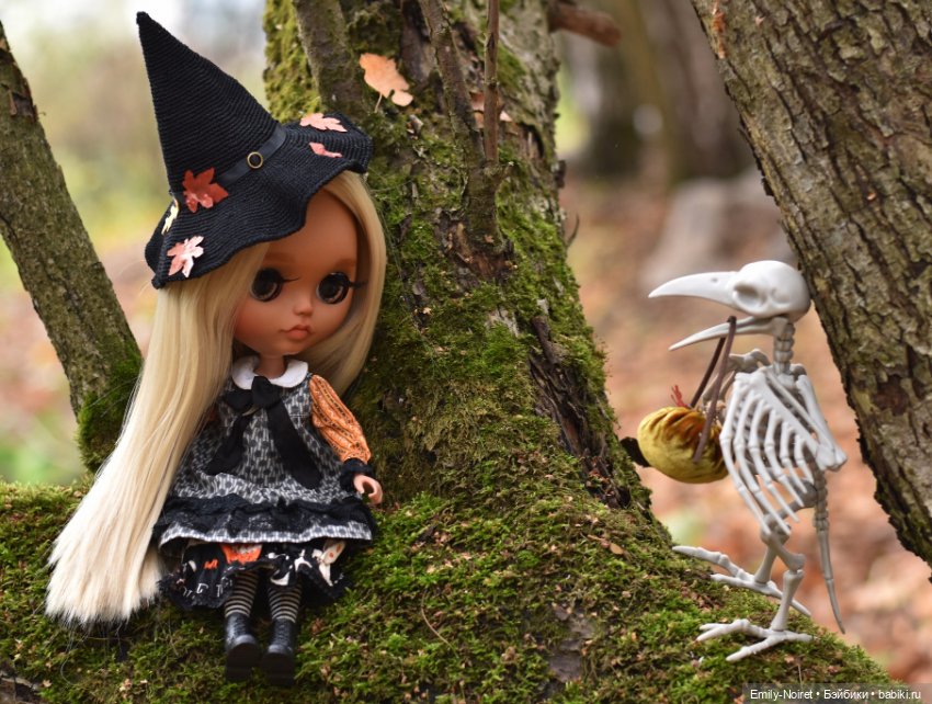 Нелли - маленькая ведьма — Куклы Blythe (Блайз) ООАК: кастом (фото 9)