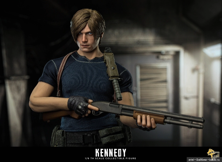 MT Toys фигурка Леона Кеннеди по игре "Resident Evil 4" (фото 5)
