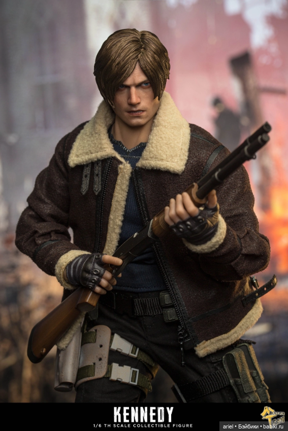 MT Toys фигурка Леона Кеннеди по игре "Resident Evil 4" (фото 8)