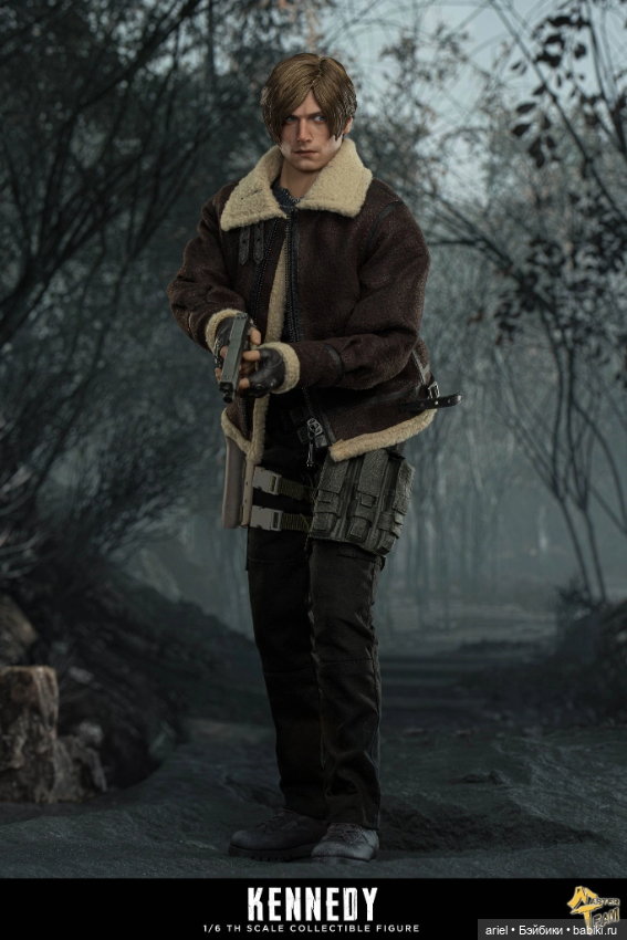 MT Toys фигурка Леона Кеннеди по игре "Resident Evil 4" (фото 4)