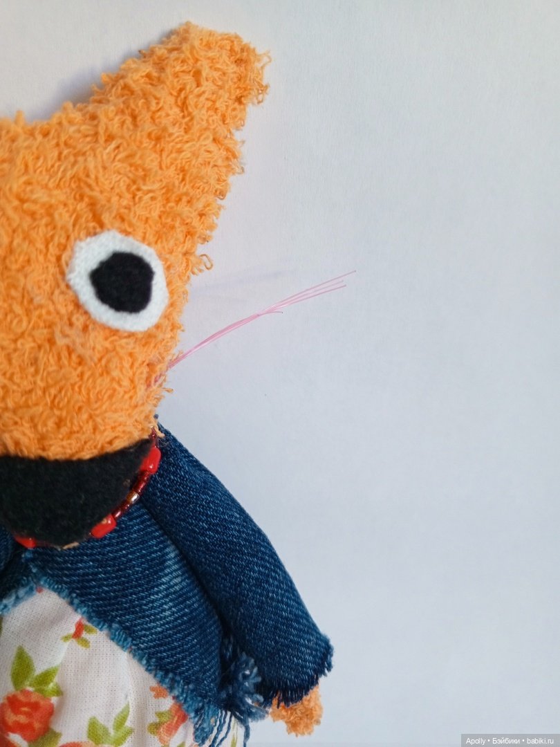 Вторая лиса с чудинкой — Текстильные игрушки и примитивы: кофейные (фото 4)