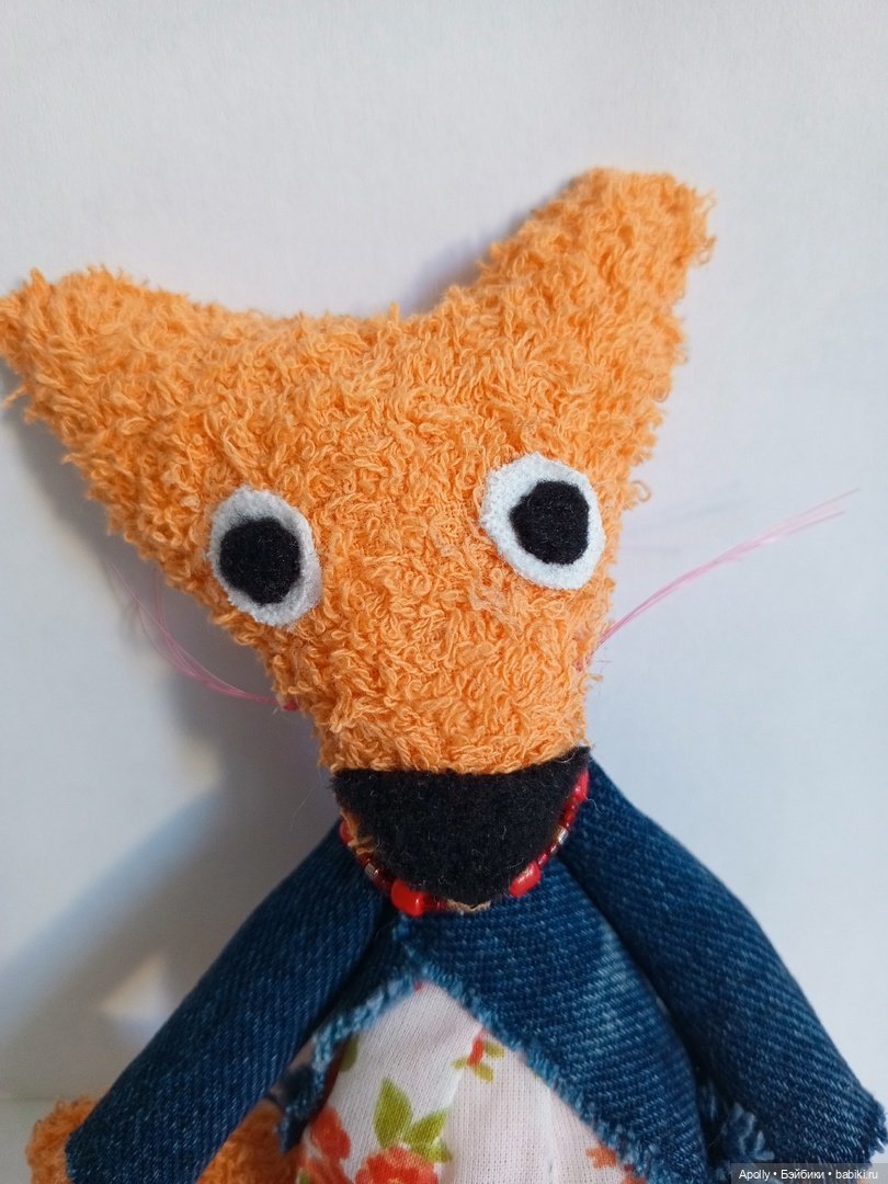 Вторая лиса с чудинкой — Текстильные игрушки и примитивы: кофейные (фото 8)