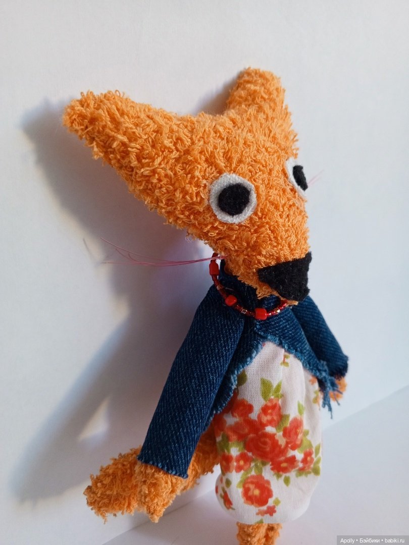 Вторая лиса с чудинкой — Текстильные игрушки и примитивы: кофейные (фото 3)