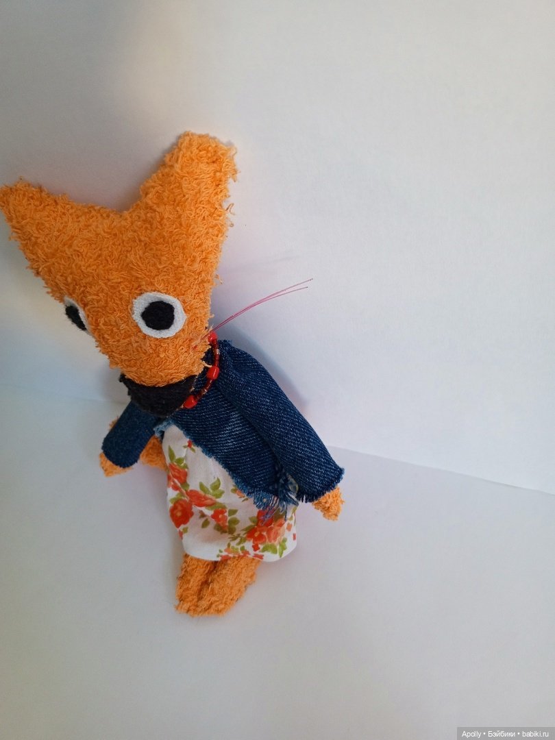Вторая лиса с чудинкой — Текстильные игрушки и примитивы: кофейные (фото 7)