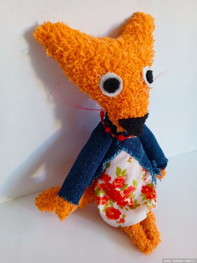Вторая лиса с чудинкой — Текстильные игрушки и примитивы: кофейные (фото 6)