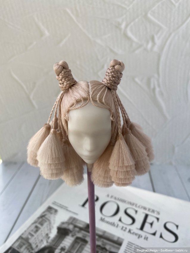 Парик из натурального шёлка (фото 2)