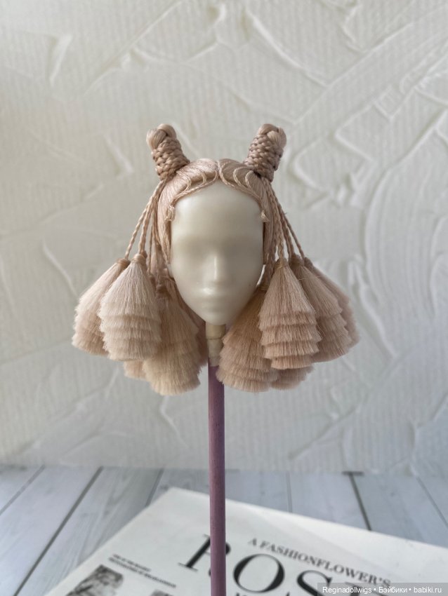 Парик из натурального шёлка (фото 6)