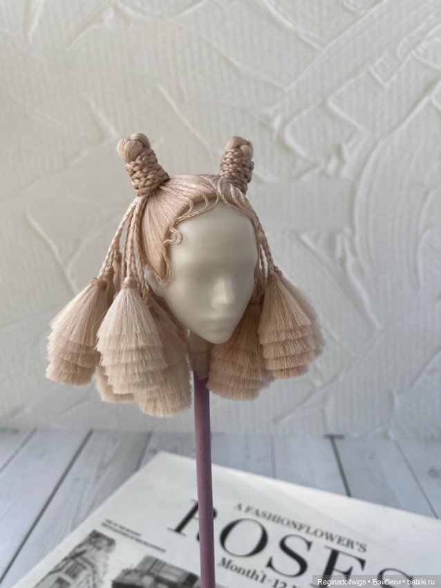 Парик из натурального шёлка (фото 4)