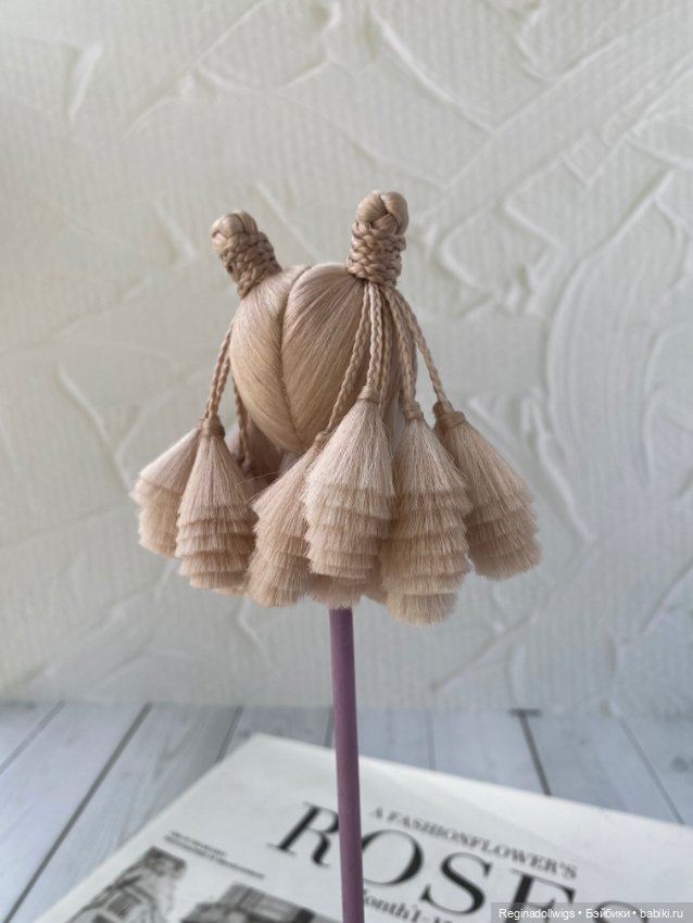 Парик из натурального шёлка (фото 3)