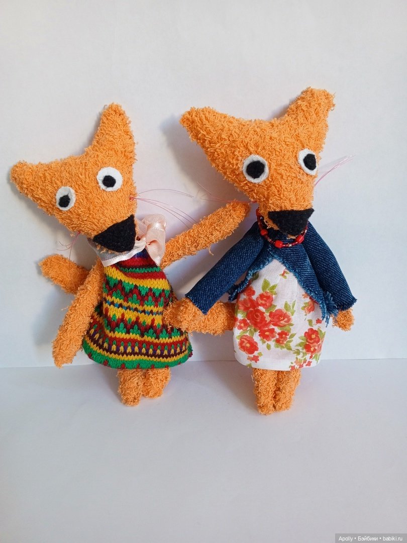 Третья лиса с чудинкой — Текстильные игрушки и примитивы: кофейные (фото 8)