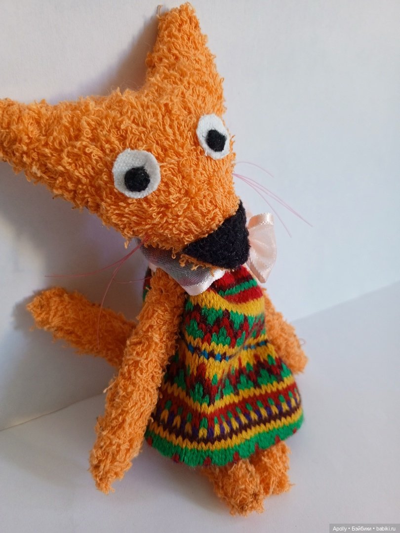 Третья лиса с чудинкой — Текстильные игрушки и примитивы: кофейные