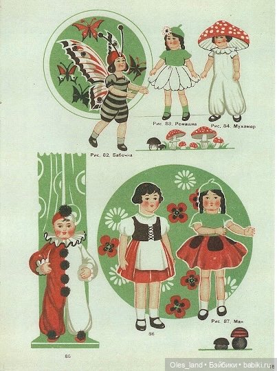 Кукольные наряды 1936 года (фото 7)