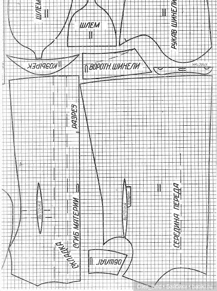 Кукольные наряды 1936 года