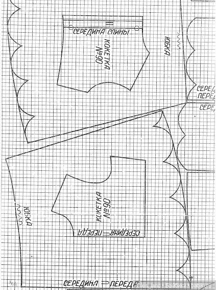 Кукольные наряды 1936 года