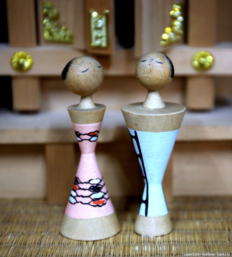 Парные кокэси на выставке "Япония. Куклы, сказки и легенды" (фото 5)